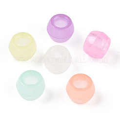 Transparente leuchtende Acrylperlen&nbsp;X-OACR-N137-34