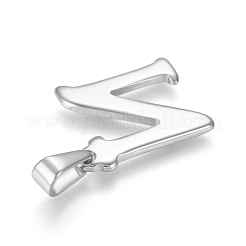 Pendentifs en acier inoxydable 304 anti-ternissement&nbsp;STAS-F106-95P-N-01