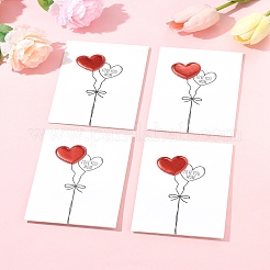 4 carte de vœux en papier kraft&nbsp;AJEW-FS0001-30B