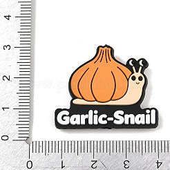 Perles en silicone à thème végétal&nbsp;PL-T045-03C
