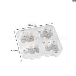 Moules en silicone pour bougies bricolage sur le thème de noël&nbsp;PW-WG0E5A4-01