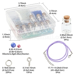 Bausatz zum Selbermachen einer Wunschflaschenkette&nbsp;DIY-YW0006-52