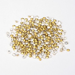 Posteriore di vetro di diamanti placcato ha strass&nbsp;RGLA-SS28-001