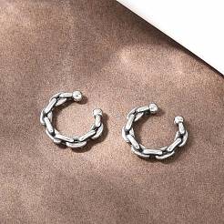 Anillos de nariz de aro de acero inoxidable 316&nbsp;AJEW-C044-05C-AS