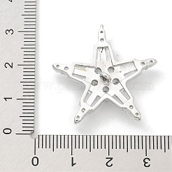 Gestell aus Messing mit Mikropavé und Zirkonia-Knöpfen&nbsp;KK-K293-17P-02