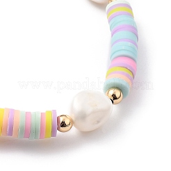 Verstellbare Nylonschnur geflochtenen Perlen Armbänder&nbsp;BJEW-JB05490-03