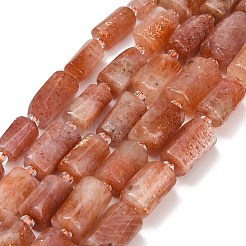 Chapelets de perles de pierre de soleil naturelle naturelles&nbsp;GG-CBAC61B-D01-01