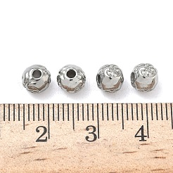 304 Edelstahlperlen&nbsp;STAS-D204-46P