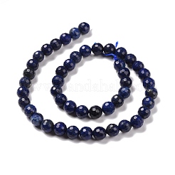 Lapis naturali tinti perline Lazuli trefoli&nbsp;G-E571-16B