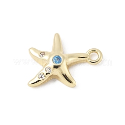 Ottone micro spianare fascino zirconi&nbsp;KK-M326-20B-G
