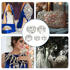 300 Stück 5 Stil Strass zum Aufnähen&nbsp;FIND-OC0004-06
