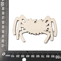 Grands pendentifs en bois imprimés Halloween&nbsp;LS-WOOD-I016-01A