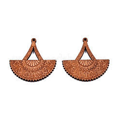 Pendentifs en bois peints à la bombe&nbsp;X-WOOD-N006-196