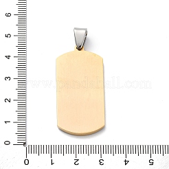 Pendentifs en acier inoxydable 304 micro pavés de zircones cubiques&nbsp;STAS-U043-23G