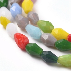 Nachahmung Jade Glasperlen &nbsp;X-GLAA-E415-03