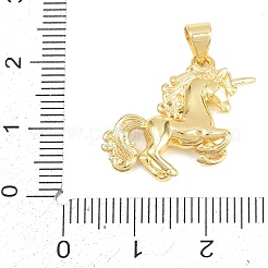 Pendentifs avec zircon cubiques à micro-pavés en laiton&nbsp;KK-A297-06B-G