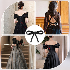 2 cordón de poliéster para reemplazo de cremallera de vestido de novia de mujer&nbsp;DIY-GF0010-30A