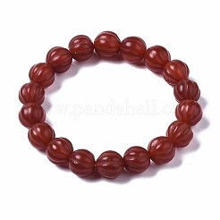Bracciali di perline tratto corniola naturali&nbsp;G-Q998-015
