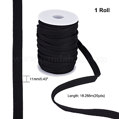 Flache elastische Kordel/Band aus Polyester&nbsp;EC-GA0001-02
