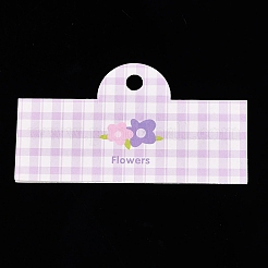 Faltbare Papierkopfkarten mit Schottenmuster&nbsp;CDIS-T004-26B