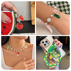 32pcs 16 styles de pendentifs en résine&nbsp;RESI-TA0004-90