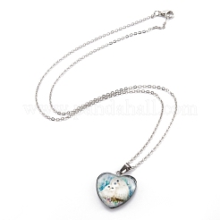Pendentifs en inox&nbsp;NJEW-B078-01