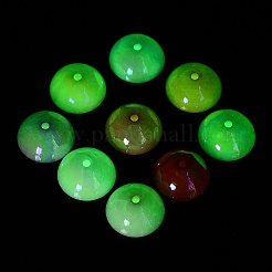 Placage uv perles acryliques transparentes&nbsp;OACR-Z013-04