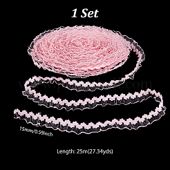 25 m elastische Spitzenbesatzbänder aus Polyester&nbsp;OCOR-PH0006-27B