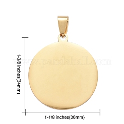 Anhänger aus Edelstahl 304&nbsp;STAS-I140-17G