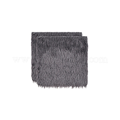 Polyestergewebe aus künstlichem Kaninchenfell&nbsp;DIY-WH0504-258E