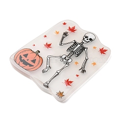 Pendentifs lumineux imprimés en acrylique transparent pour Halloween&nbsp;OACR-B055-01A