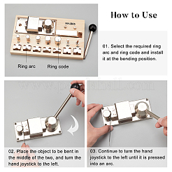 Ringbiegemaschine für Stahlschmuck&nbsp;TOOL-WH0122-39P