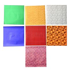 Autocollants de couleur d'accompagnement rectangle&nbsp;DIY-A009-11M