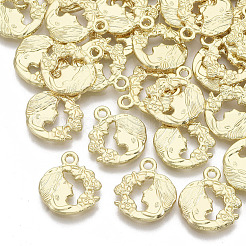 Aluminium Anhänger & Charms&nbsp;PALLOY-S132-013