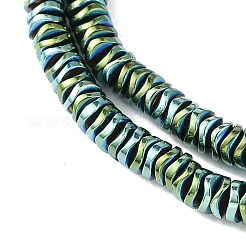 Fili di perline di ematite sintetica non magnetica elettrolitica&nbsp;G-H020-M01-07