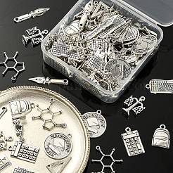 100 pz 10 stili pendenti in lega di stile tibetano&nbsp;TIBEP-CJ0001-92