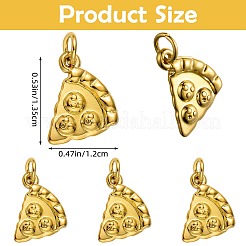 5 Stück Anhänger aus 304 Edelstahl&nbsp;STAS-SZ0003-42G-03