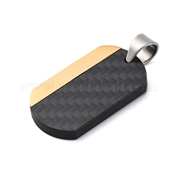 Pendentifs en acier inoxydable 304&nbsp;STAS-U043-02G