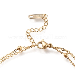 Bracelets multibrins en acier inoxydable 304&nbsp;STAS-D152-04G