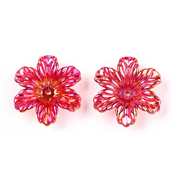 Transparentes bouchons acrylique de perles&nbsp;PACR-N015-11