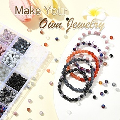 Kit per la creazione di bracciali con perline rotonde fai da te&nbsp;DIY-YW0012-92
