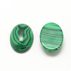 Synthetische Malachit-Cabochons&nbsp;G-R415-13x18-38