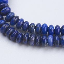 Filo di Perle lapis lazuli naturali &nbsp;G-P354-10-4x2mm