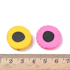 Formes mixtes faits à la main des perles en pâte polymère&nbsp;LS-CLAY-R060-113