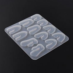 Stampi in silicone per ciondoli arco irregolare fai da te&nbsp;DIY-TAC0015-29A