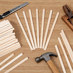 Palos de madera para manualidades&nbsp;LS-WOCR-WH0004-010B