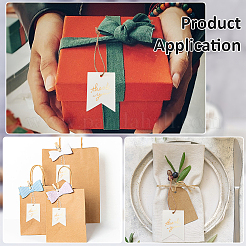 120 hoja de papel de tarjetas de felicitación de agradecimiento&nbsp;DIY-ME0002-82B