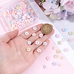 160 Stück 8 Farben Harz Cabochons&nbsp;MRMJ-PA0001-01