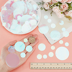 692 pz 6 stili di pendenti con paillettes/paillettes in pvc iridescenti&nbsp;KY-GO0001-10A