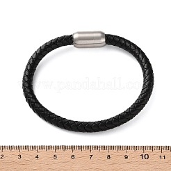 Geflochtene Lederbandarmbänder für Männer&nbsp;BJEW-JB04255-02
